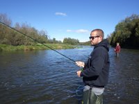 LTFF - Learn To Fly Fish Lessons - Father and Son Sept 30th 2017